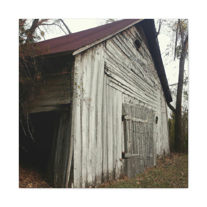 "Mysteries of the Antiquated Barn" - The Alien Canva