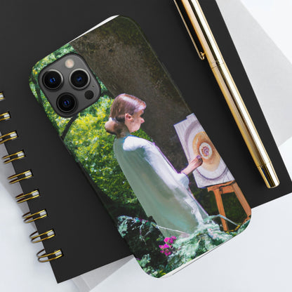 "Enchantment in Oil: A Young Artist's Vision of a Magical Forest" - The Alien Tough Phone Cases