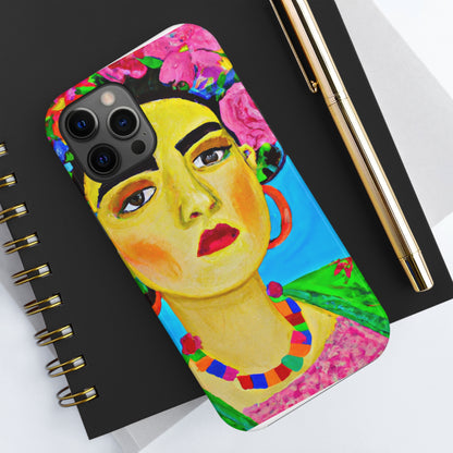 "Fierce and Free: Un tributo a las mujeres mexicanas inspirado en Frida Kahlo" - The Alien Tough Phone Cases