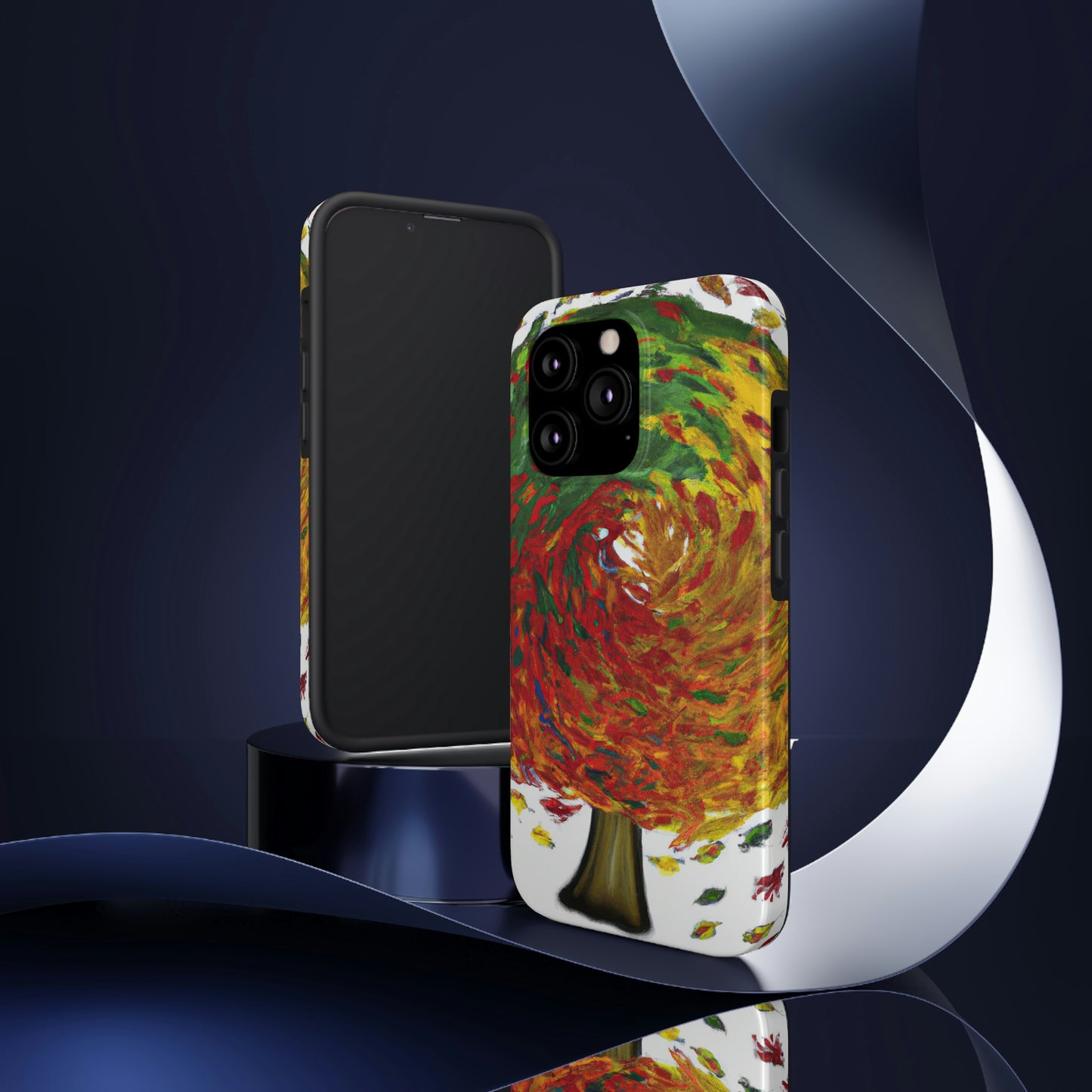 "Autumnal Whirl" - The Alien Tough Phone Cases