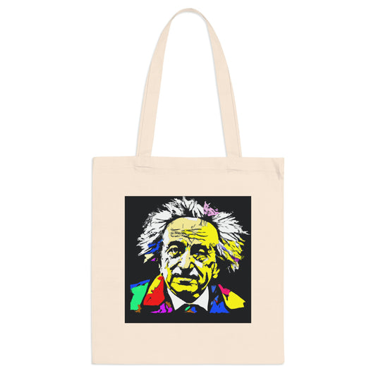 "Albert Einstein: un retrato de arte pop" - El alienígena Bolsa de tela