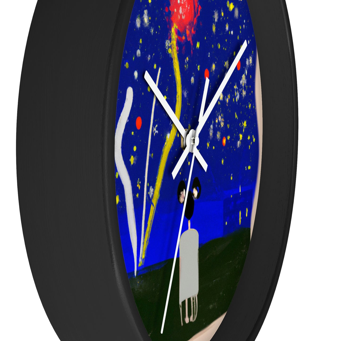 "A Spark of Solitude" - The Alien Wall Clock