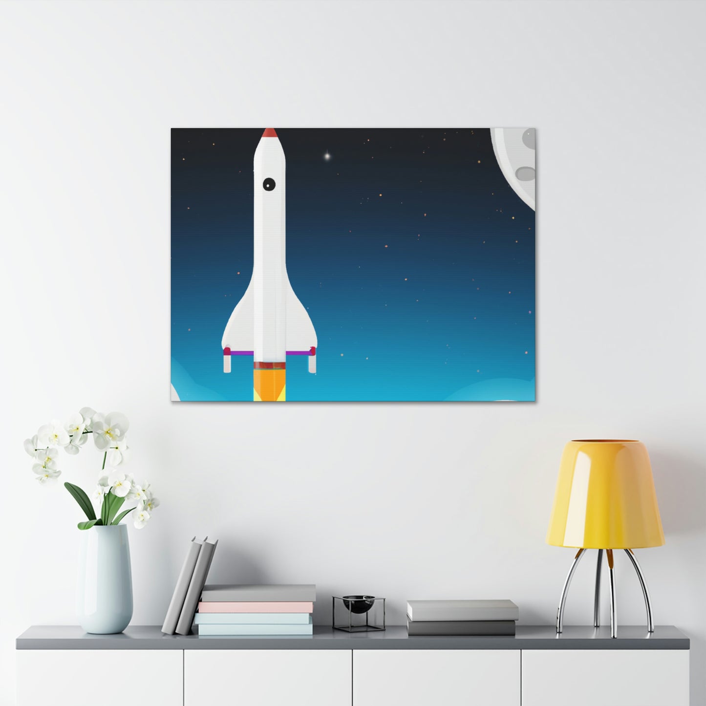 "Exploring the Final Frontier: A Journey to Outer Space" - The Alien Canva