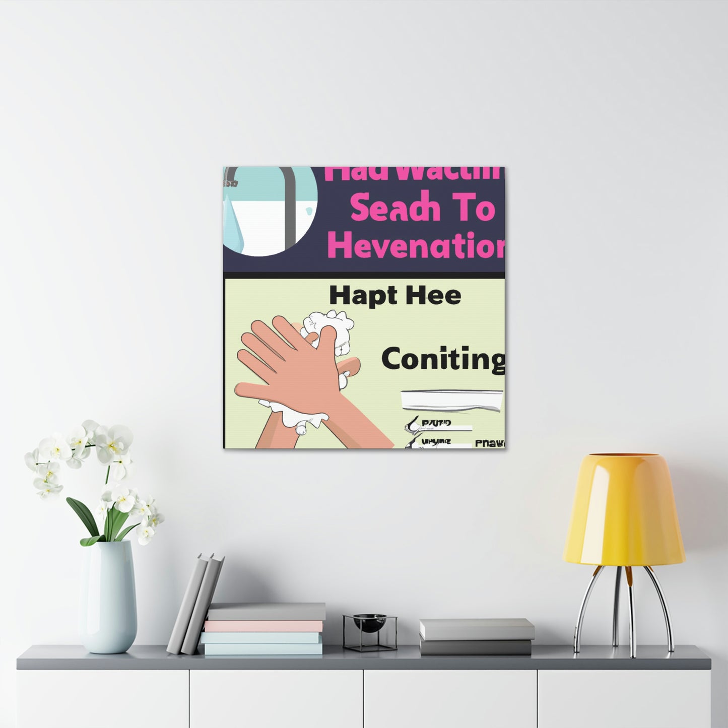 "Clean Hands, Healthy Habits: Staying Safe During a Pandemic" - Canvas