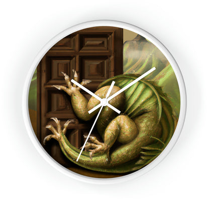 Guardian of the Hidden Door: The Slumbering Dragon - Die Alien-Wanduhr