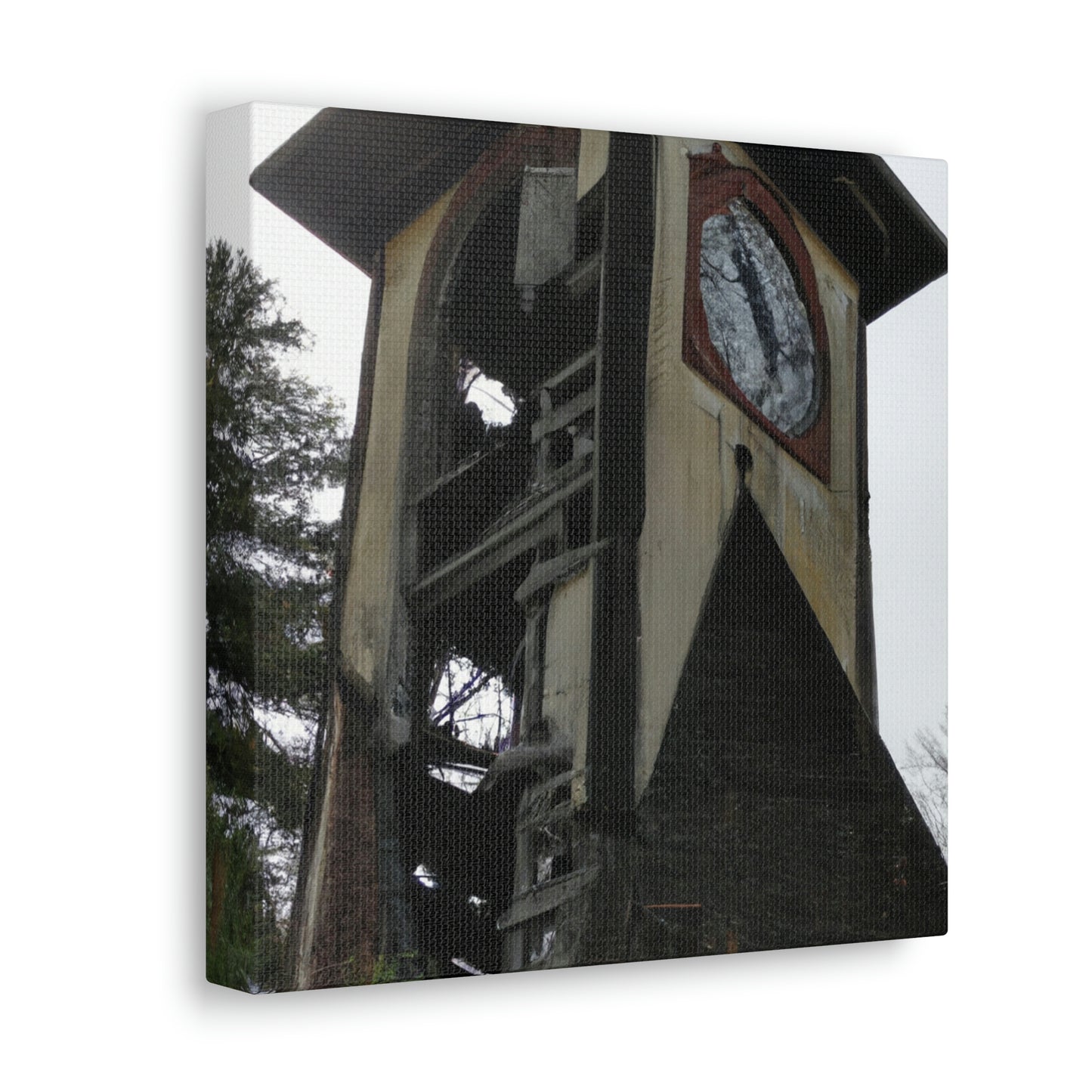 "The Forgotten Clocktower" - The Alien Canva