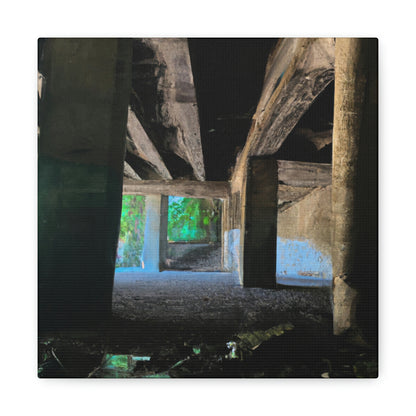 Treasure Under the Bridge - The Alien Canva