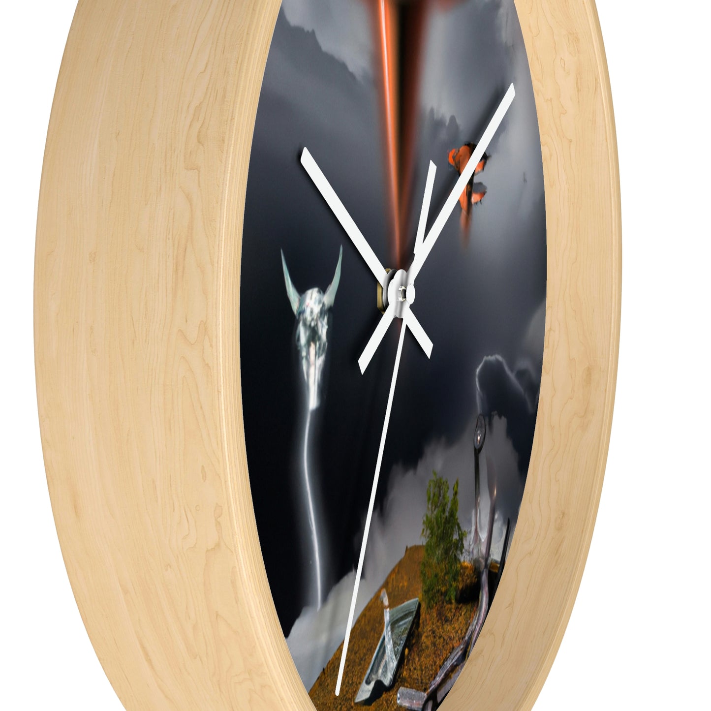 Invasion of the Storm Aliens - The Alien Wall Clock