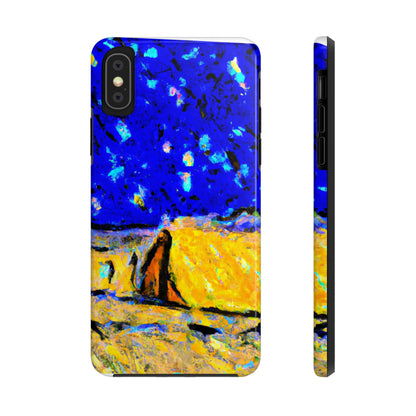 "Enchanted Sands of the Night Sky" - The Alien Tough Phone Cases