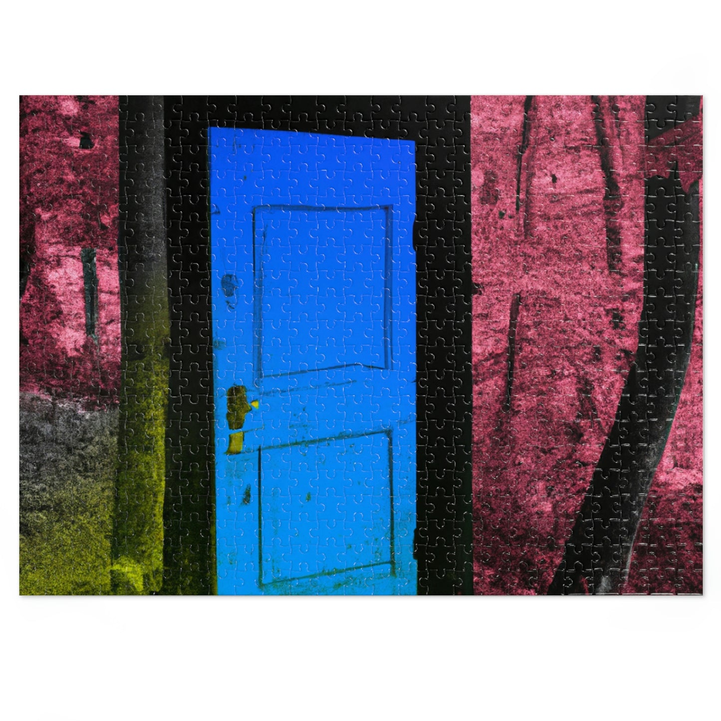 The Enigmatic Door of the Forest - The Alien Jigsaw Puzzle