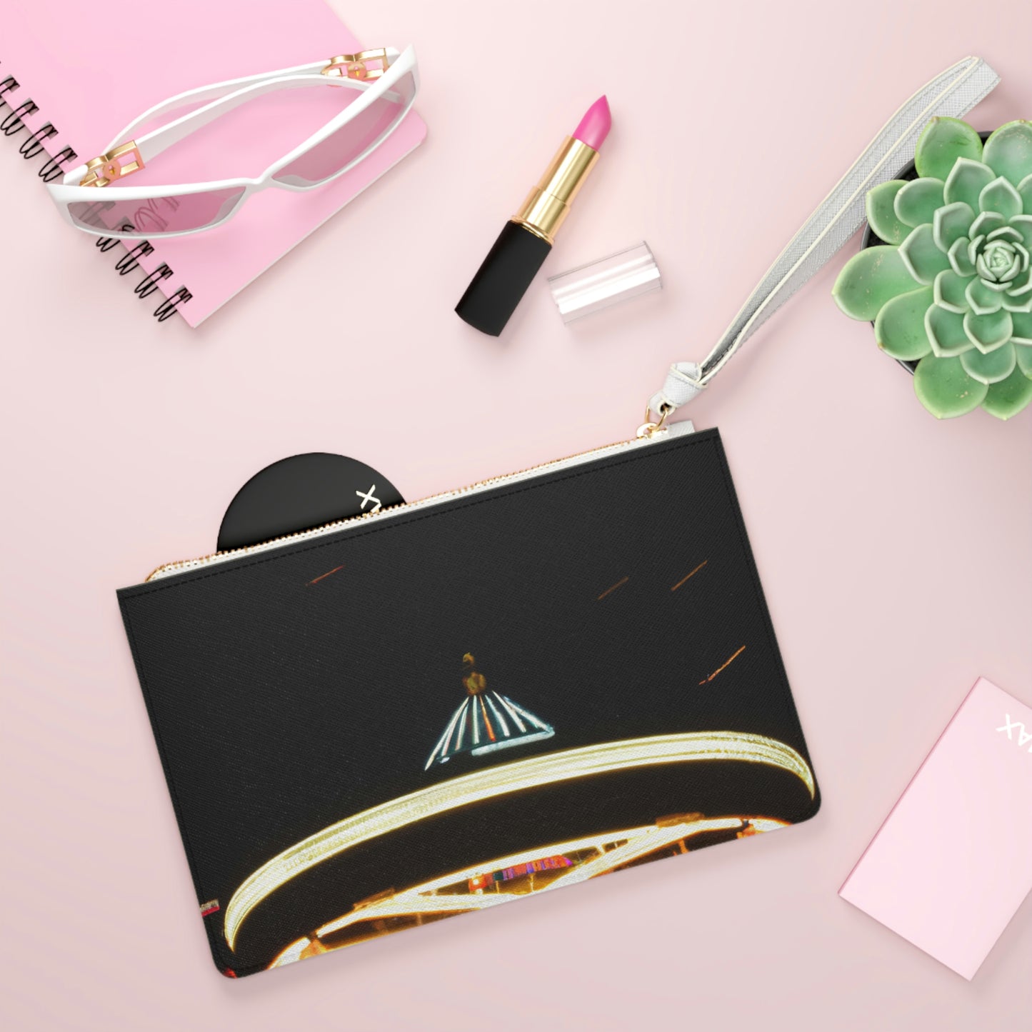 "Carousel Nights: A Glimmer of Starlight" - Die Alien Clutch Bag