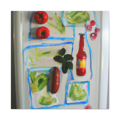 "Refrigerator Masterpiece" - The Alien Canva