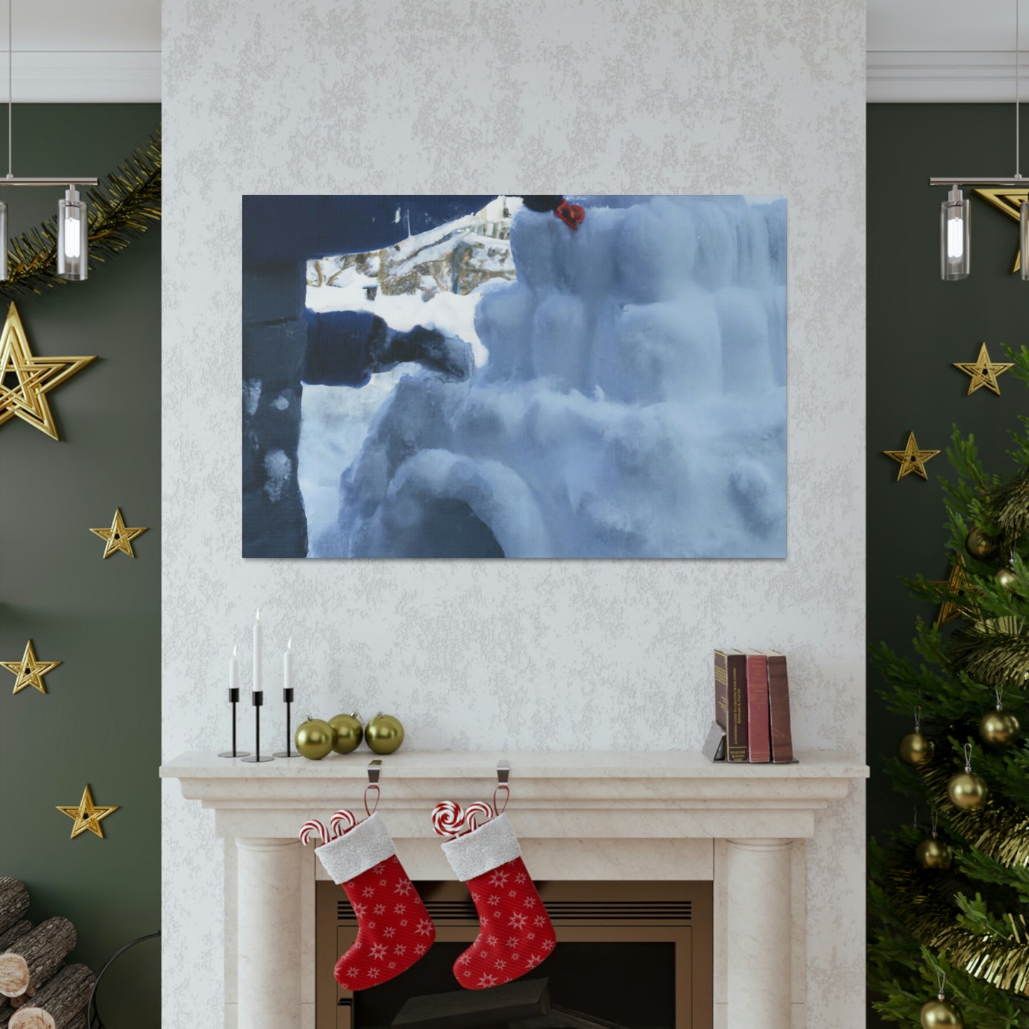 Magisches Winterwunderland - The Alien Canva