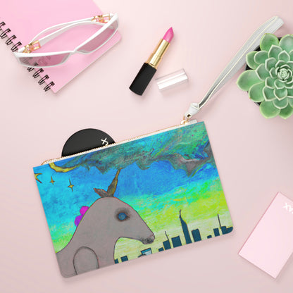 „Majestic Morning Reflections“ – Die Alien Clutch Bag