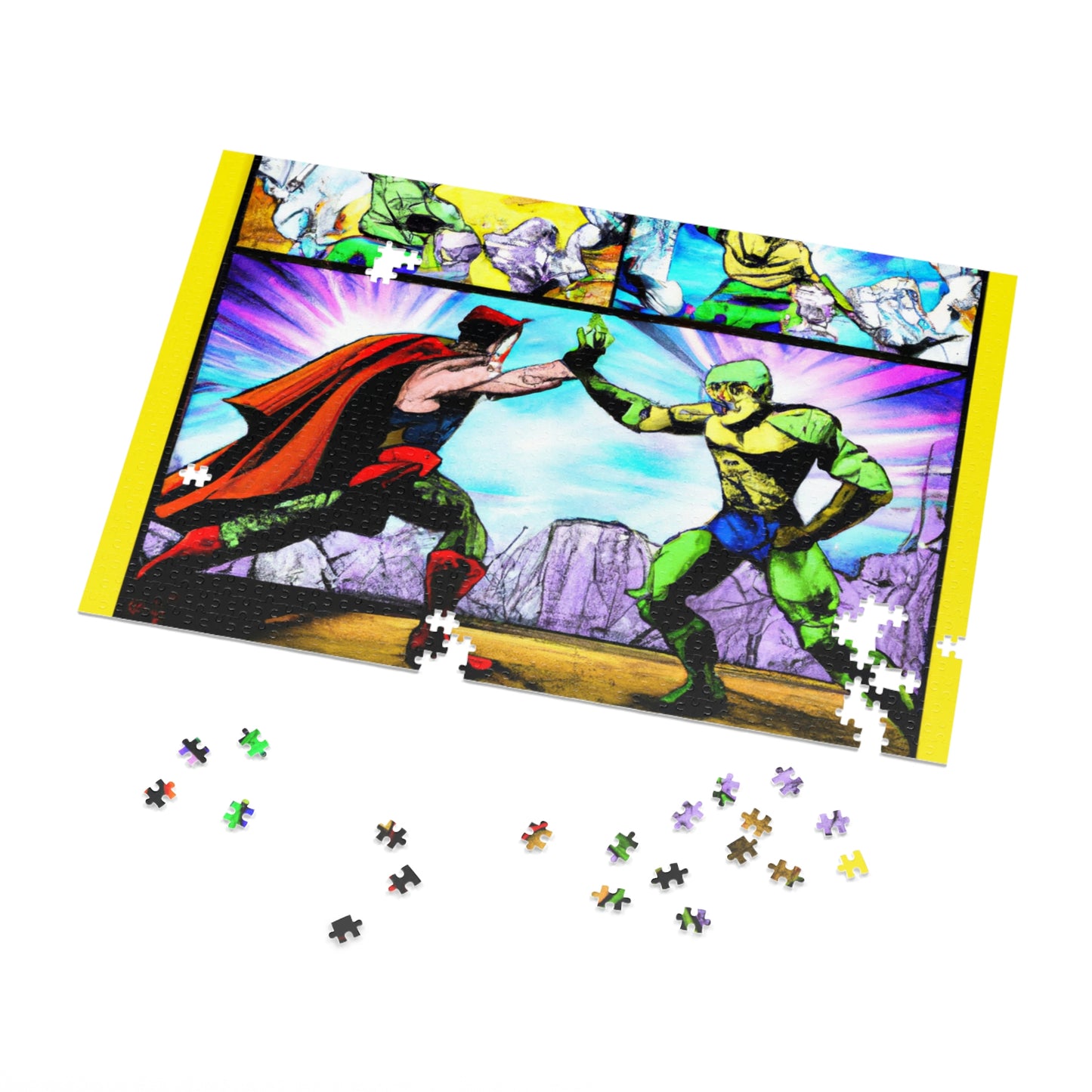 Superhelden-Showdown! - Das Alien-Puzzle