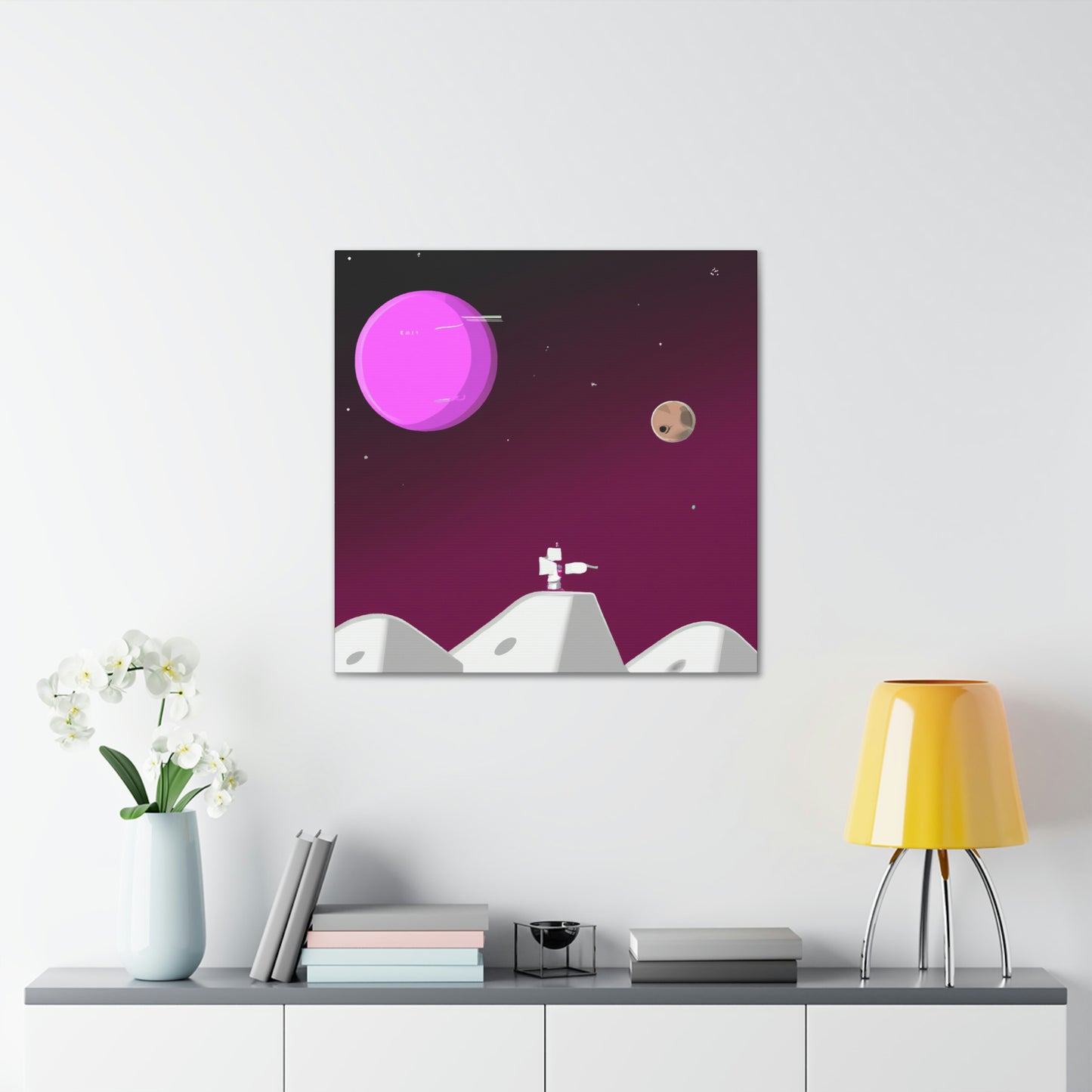 "A Moon Odyssey: Exploring Another World" - The Alien Canva