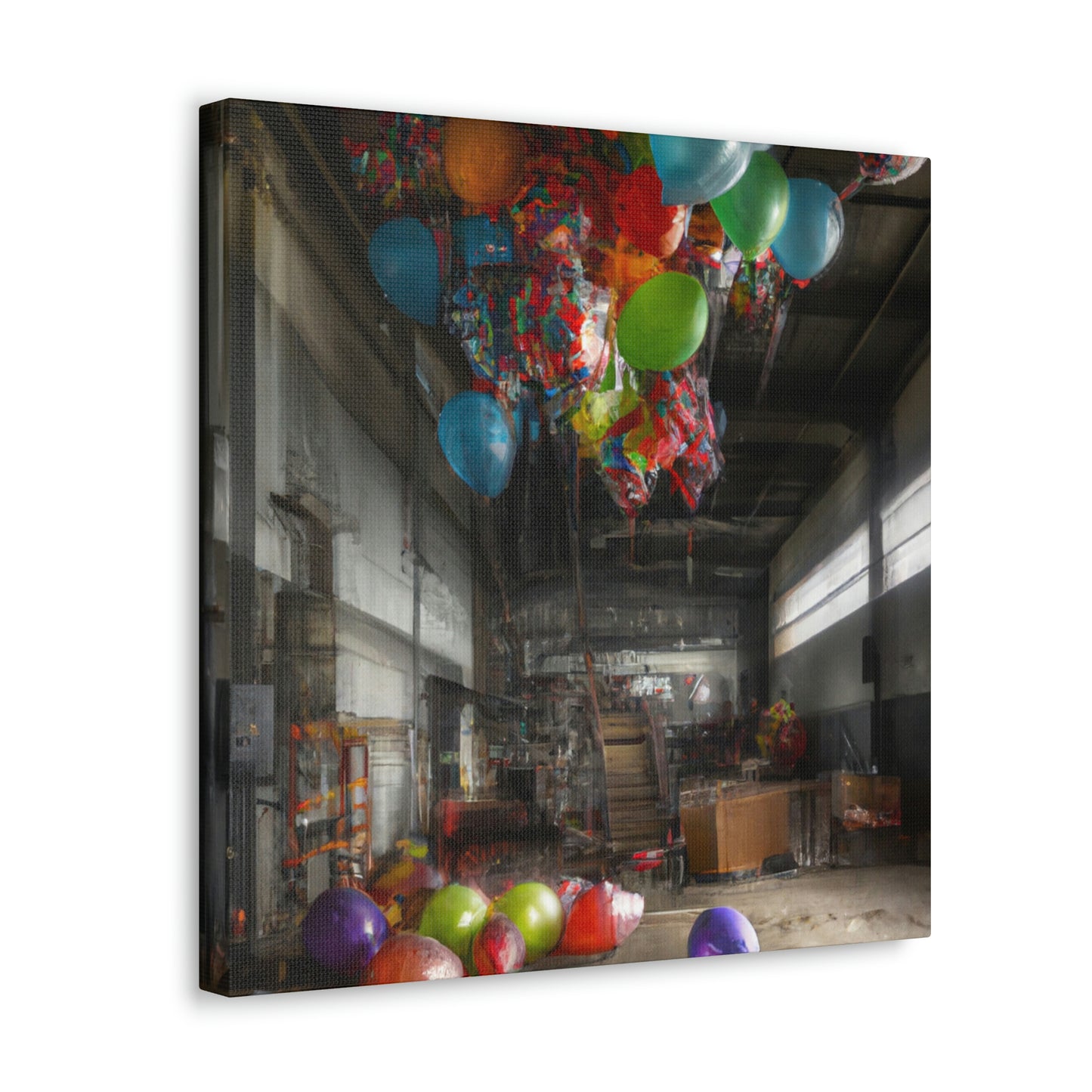 "The Ghostly Gasses of the Balloon Factory" - The Alien Canva