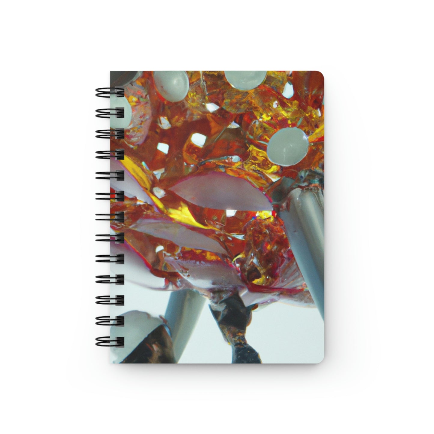 "Robotic Flower Power" - The Alien Spiral Bound Journal