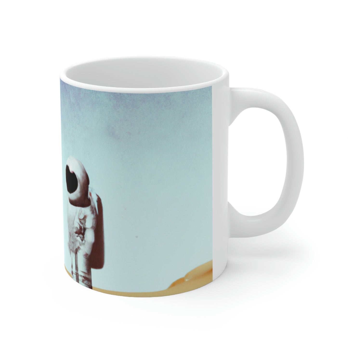 "Alone in an Unknown Galaxy" - Taza de cerámica The Alien 11 oz