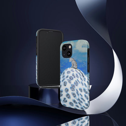 "Perca solitaria del leopardo de las nieves" - Las fundas para teléfonos Alien Tough