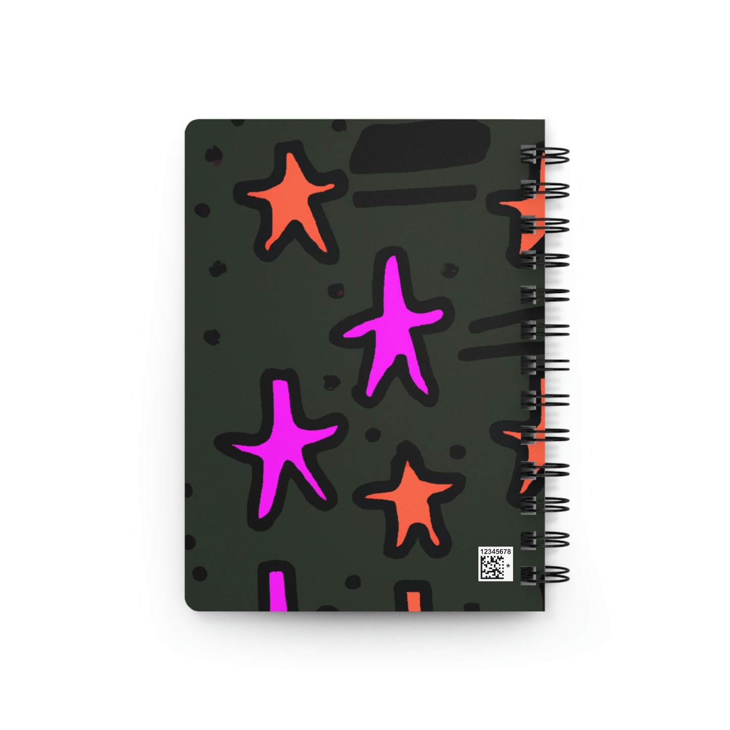 "Abandoned in the Glittering Night Sky" - The Alien Spiral Bound Journal