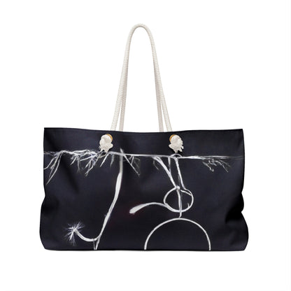 "A Dandelion Flicker in the Midnight Breeze" - The Alien Weekender Bag