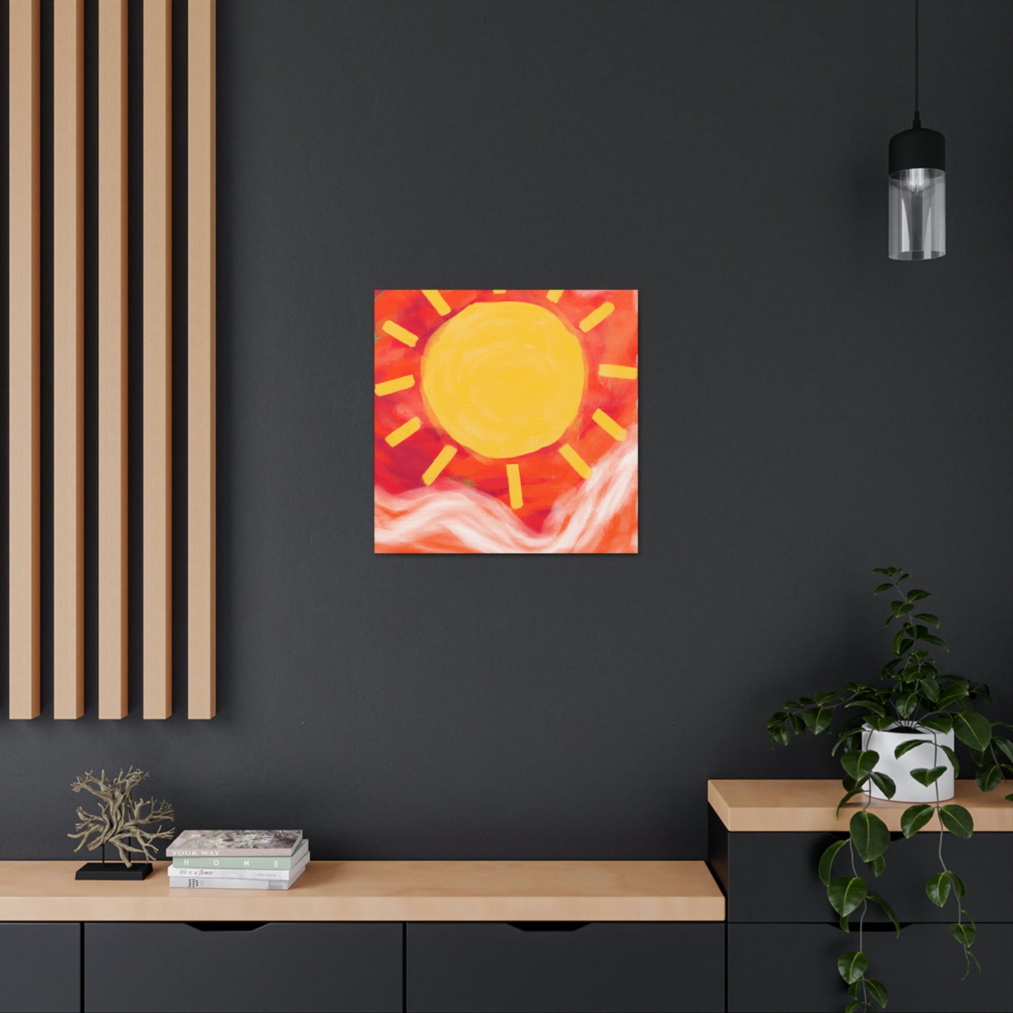 Sunrise Artist - Canvas