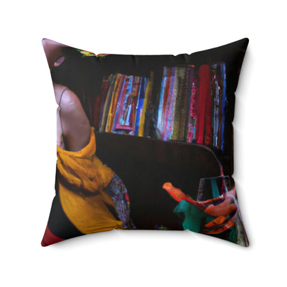 The Lost Library of the Magisters' Attic. - The Alien Square Pillow