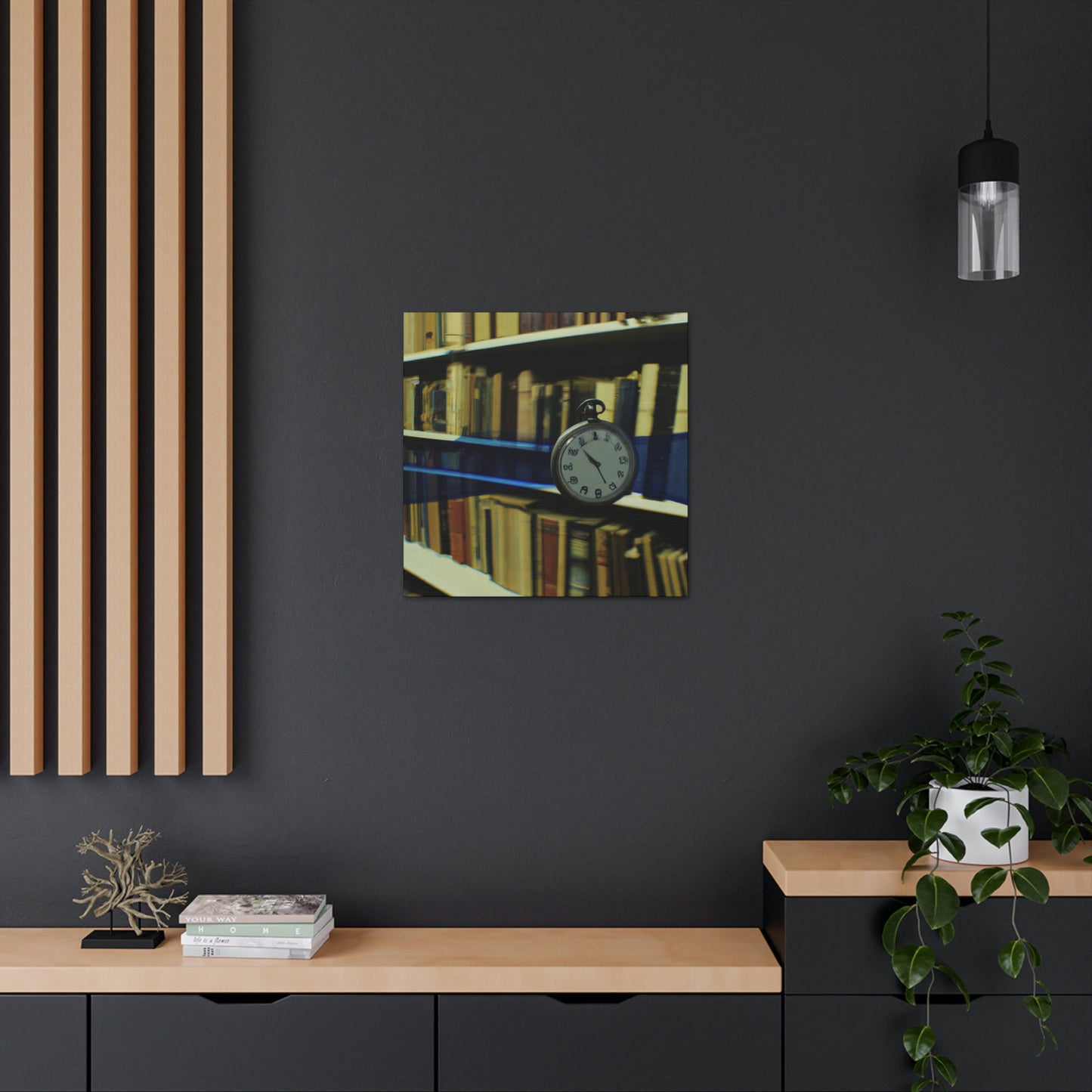 "The Infinite Bookshelf" - The Alien Canva