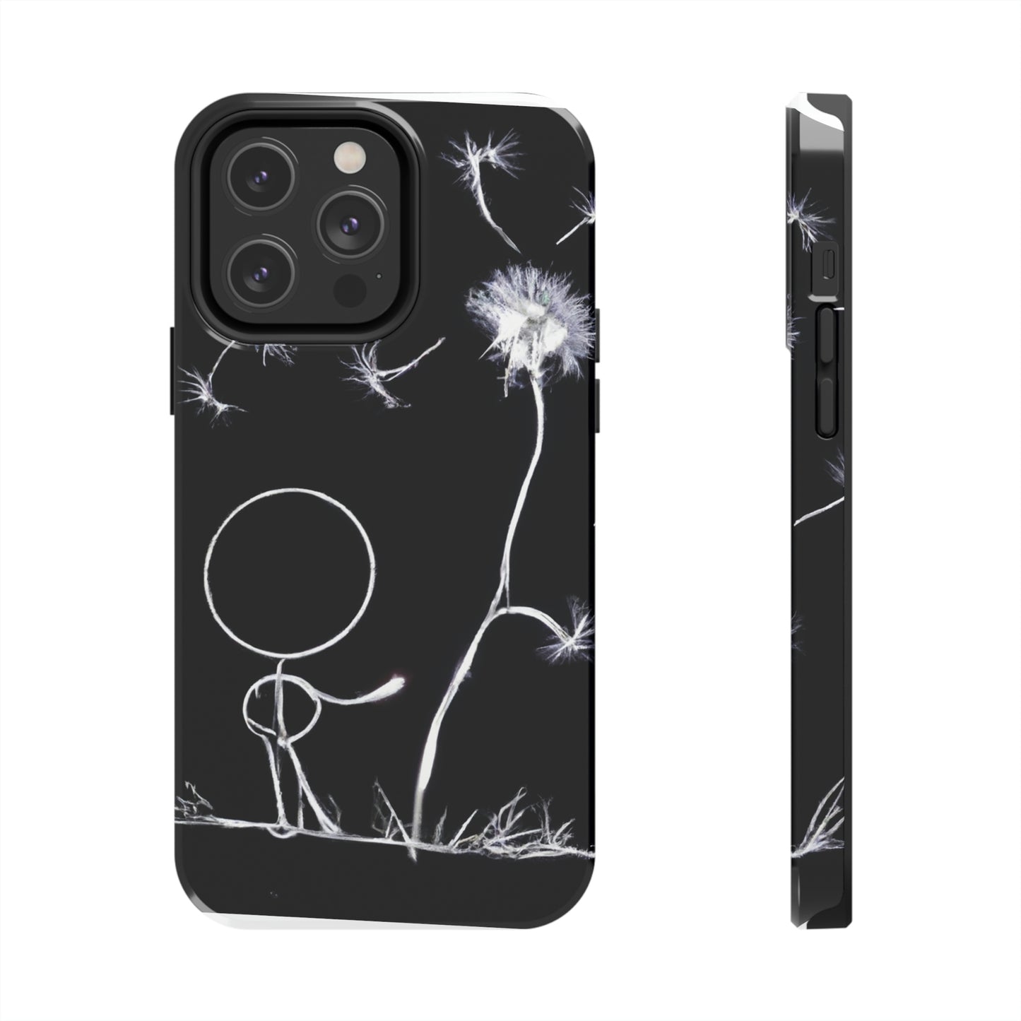 „A Dandelion Flicker in the Midnight Breeze“ – The Alien Tough Phone Cases