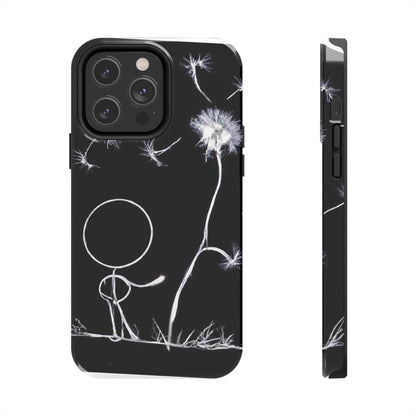 "A Dandelion Flicker in the Midnight Breeze" - The Alien Tough Phone Cases