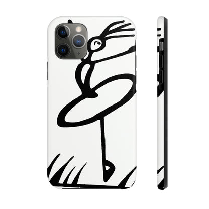 „Ballet on a Blade: A Ballerina's Spin“ – The Alien Tough Phone Cases