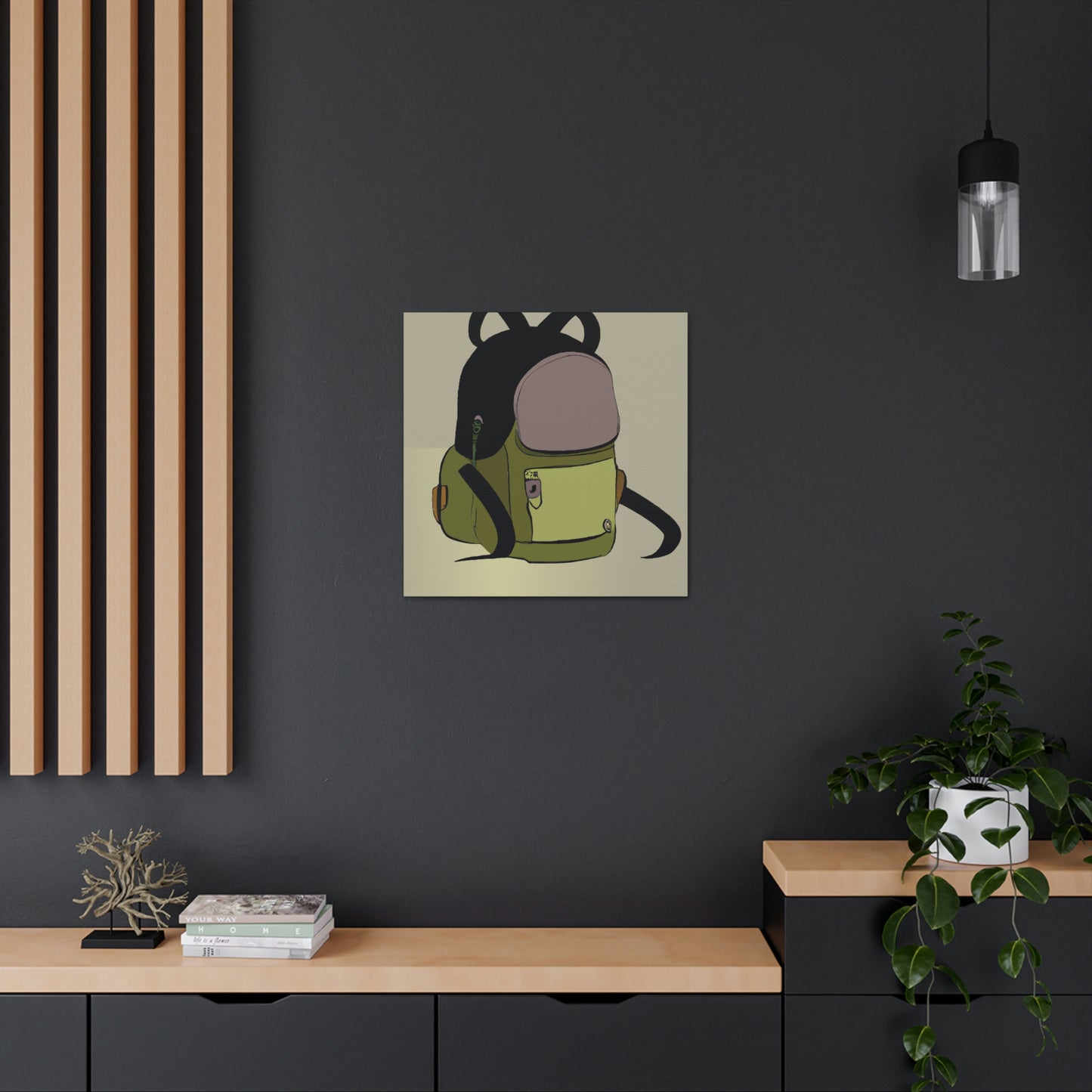 "Rucksack mit Persönlichkeit" - The Alien Canva