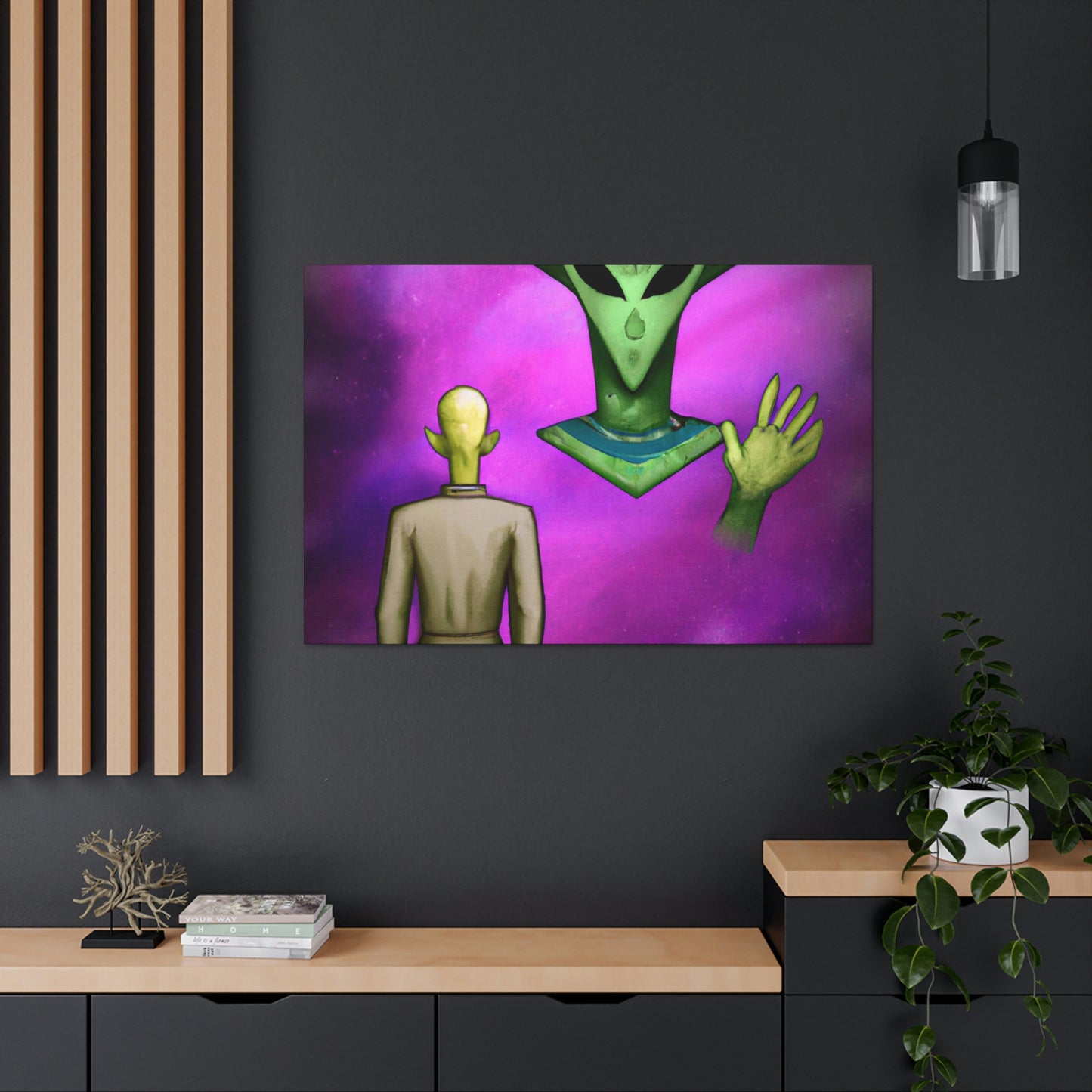 "Outsmarting the Alien Tyrant" - The Alien Canva