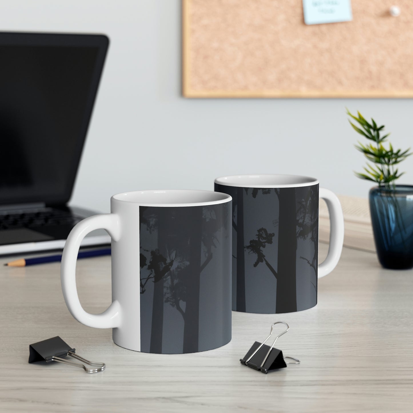 Lost in the Moonlight Forest. - The Alien Ceramic Mug 11 oz