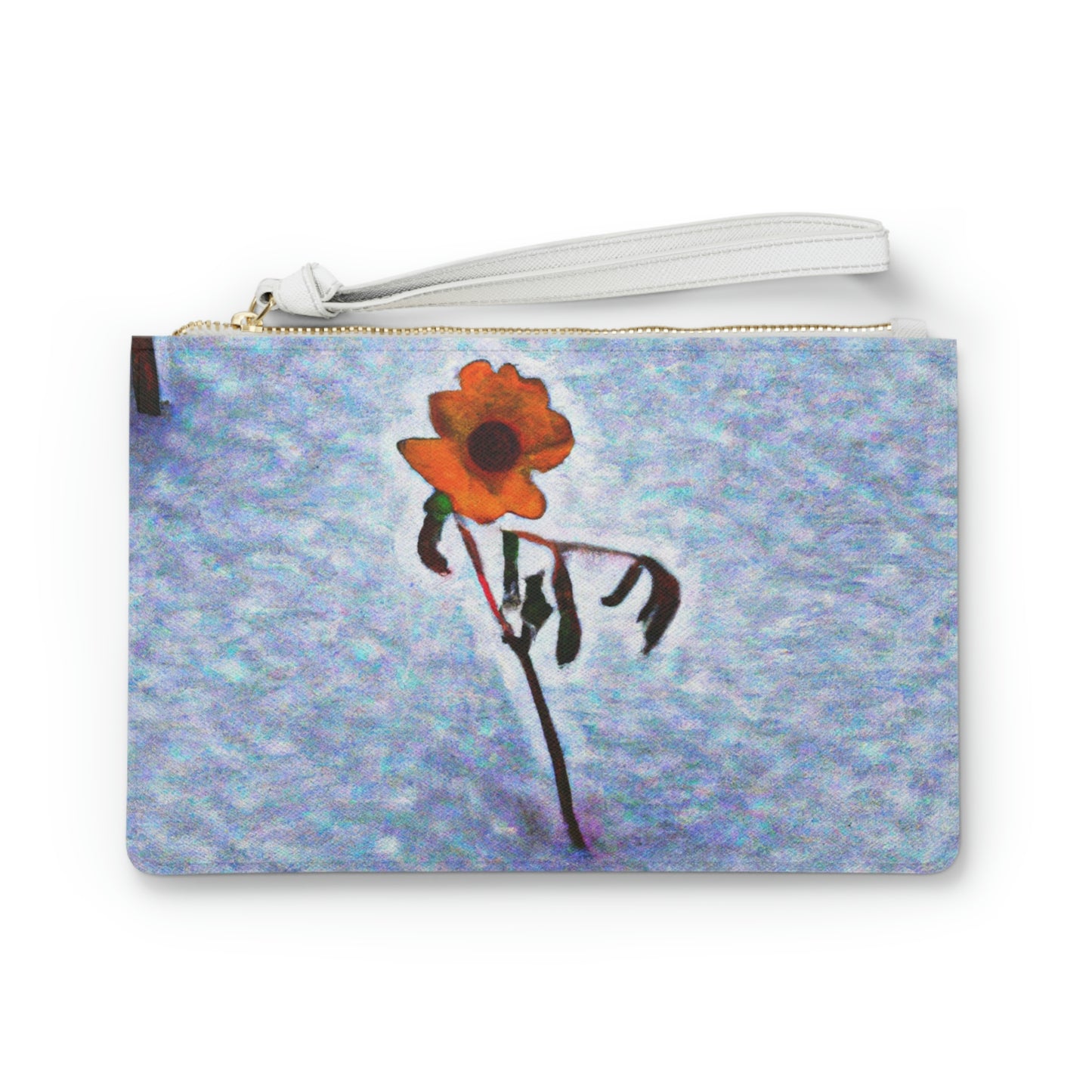 "Eine Blume, die sich weigert zu zittern" - Die Alien Clutch Bag