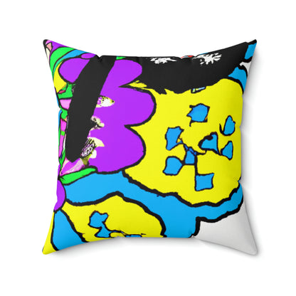 "Dreamy Dalliance" - The Alien Square Pillow