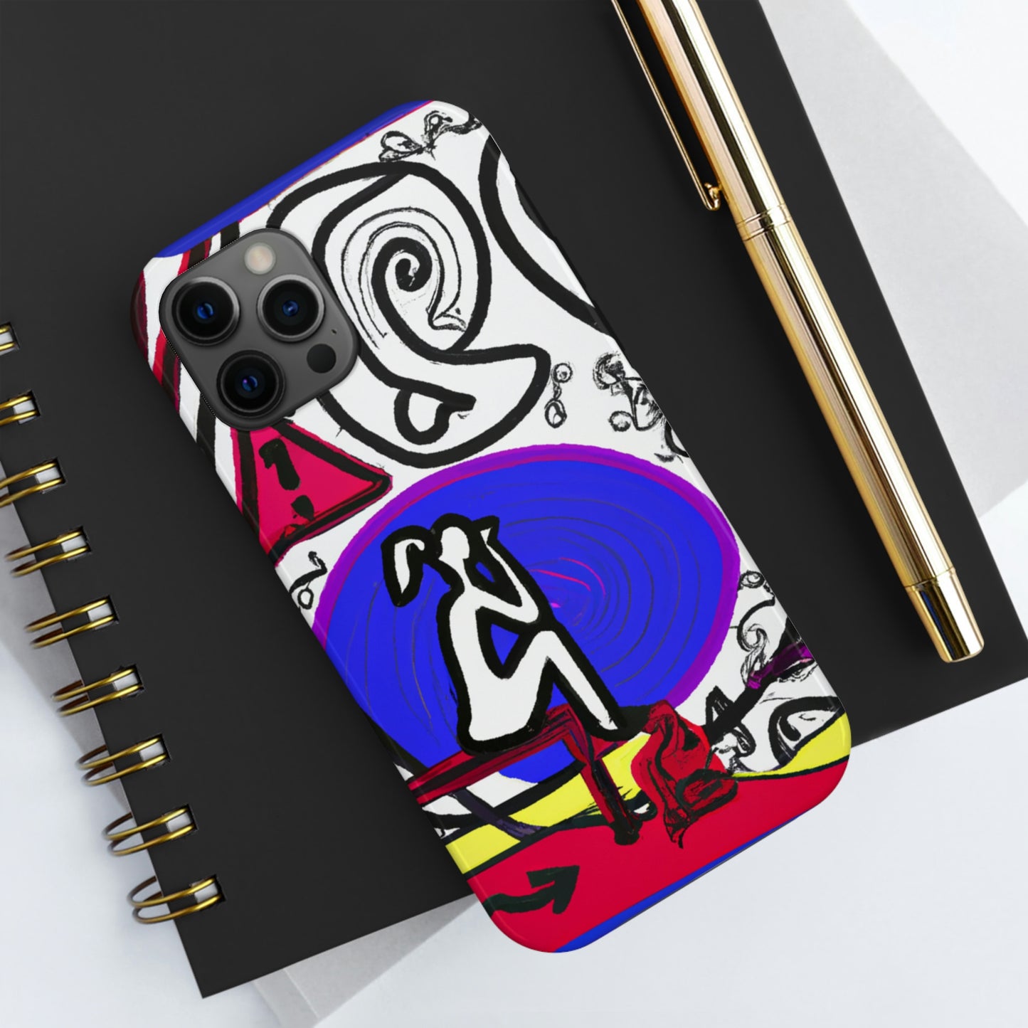 "Alone in the Park: Pondering Life's Challenges" - The Alien Tough Phone Cases