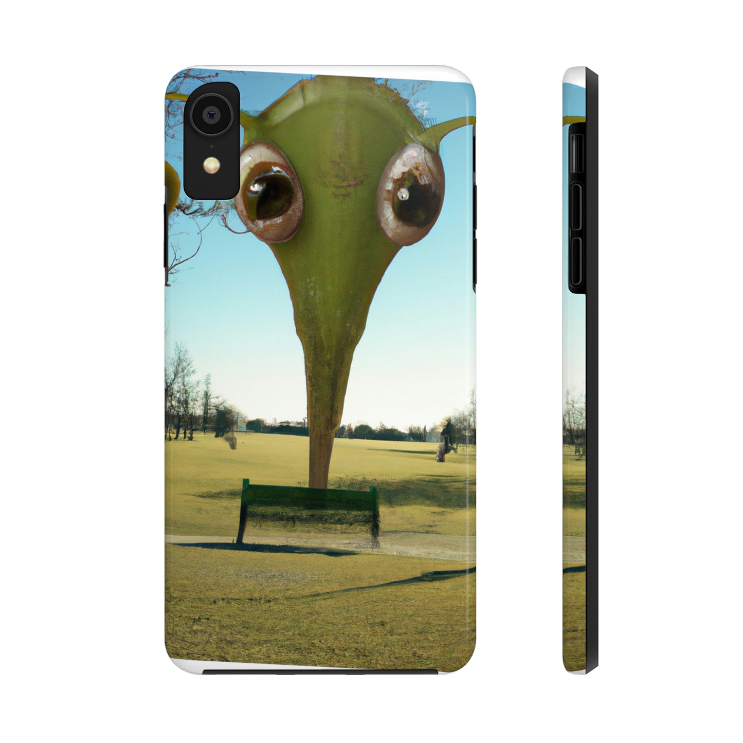 "Alien Parked Tales" - The Alien Tough Phone Cases