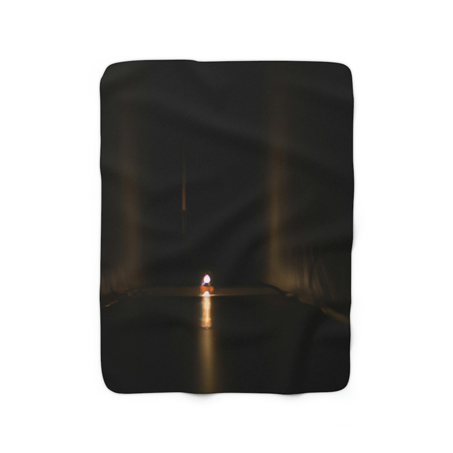 "The Singular Glow in the Dark" - The Alien Sherpa Fleece Blanket