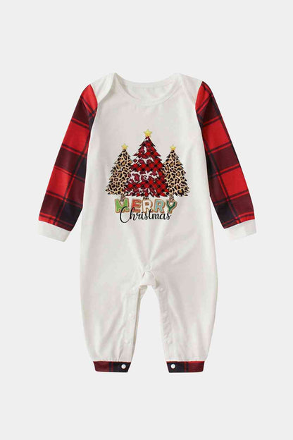 Jumpsuit mit MERRY CHRISTMAS-Grafik