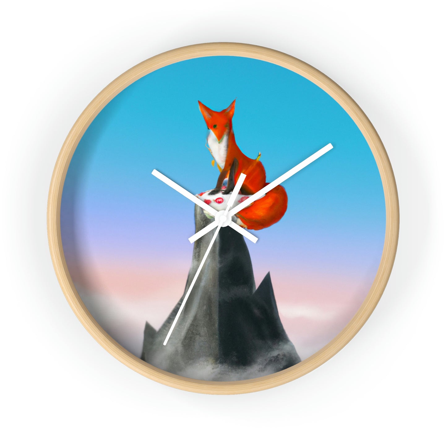 The Fox That Peaketh on the Mountain - The Alien Wall Clock