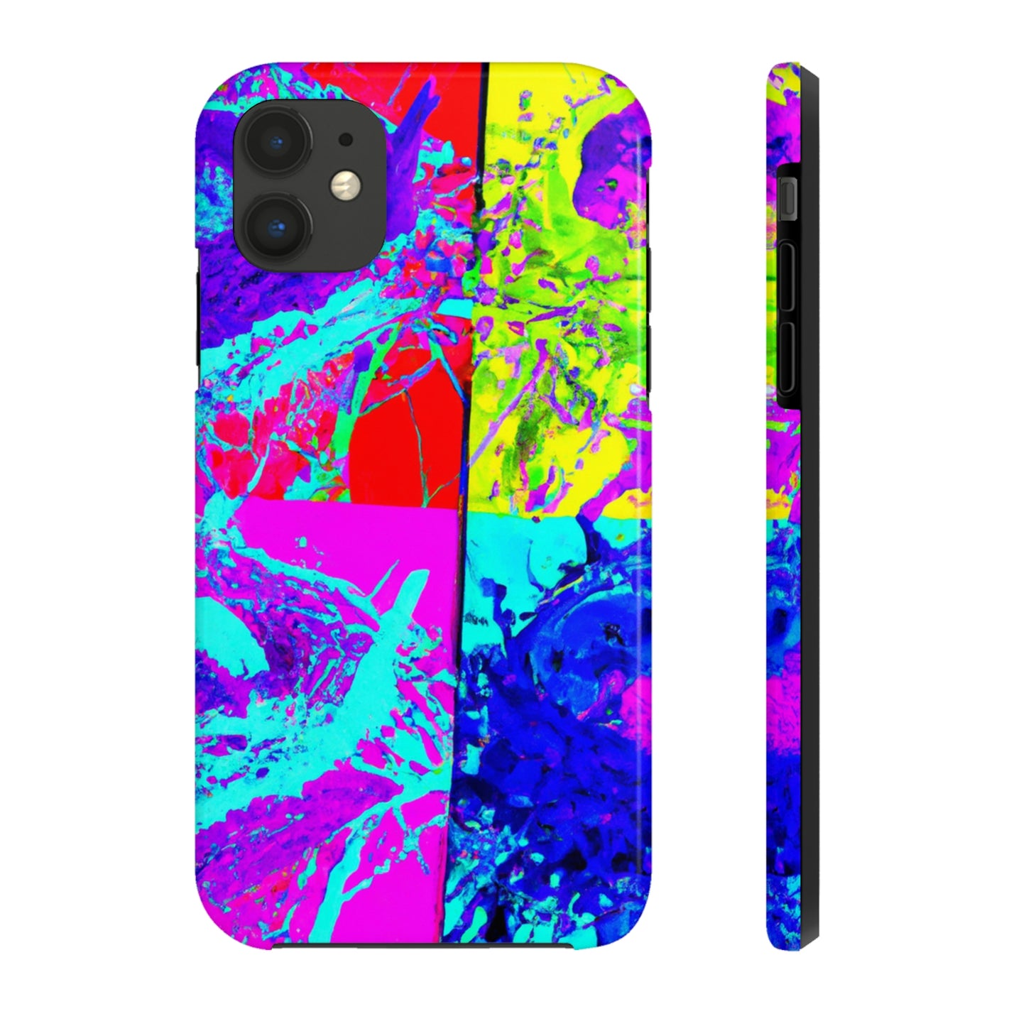 "Ein Regenbogen aus gefiederten Freunden" - Die Alien Tough Phone Cases