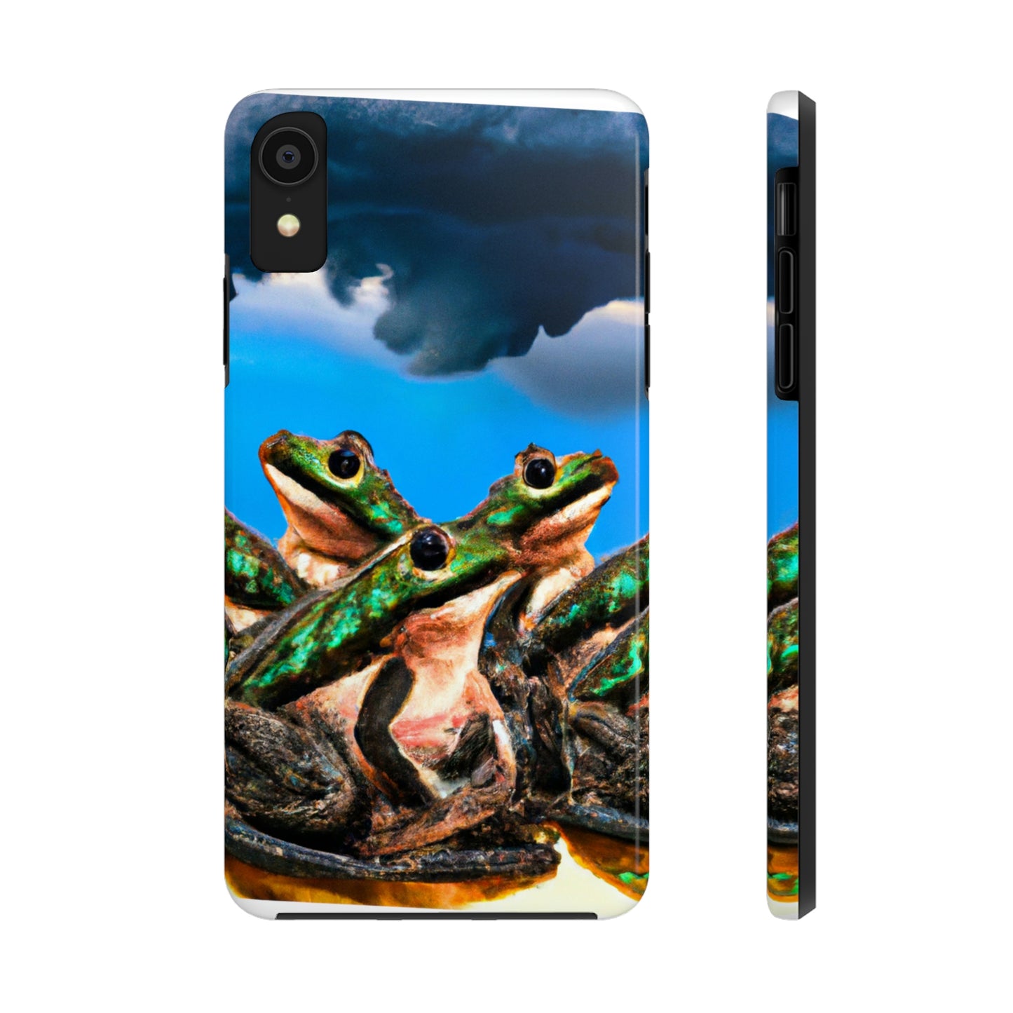 "Ein Froschchor im Gewitter" - Die Alien Tough Phone Cases