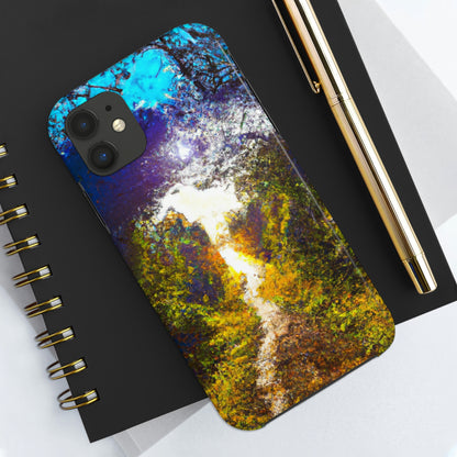 "A Beam of Light on a Forgotten Path" - The Alien Tough Phone Cases