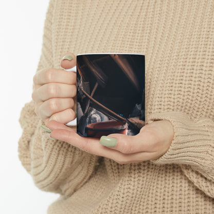 "Dusty Hopes in an Abandoned Attic" - The Alien Ceramic Mug 11 oz