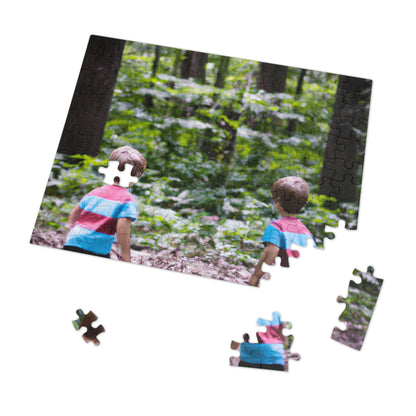 "The Mysterious Mirrored Forest" - The Alien Jigsaw Puzzle