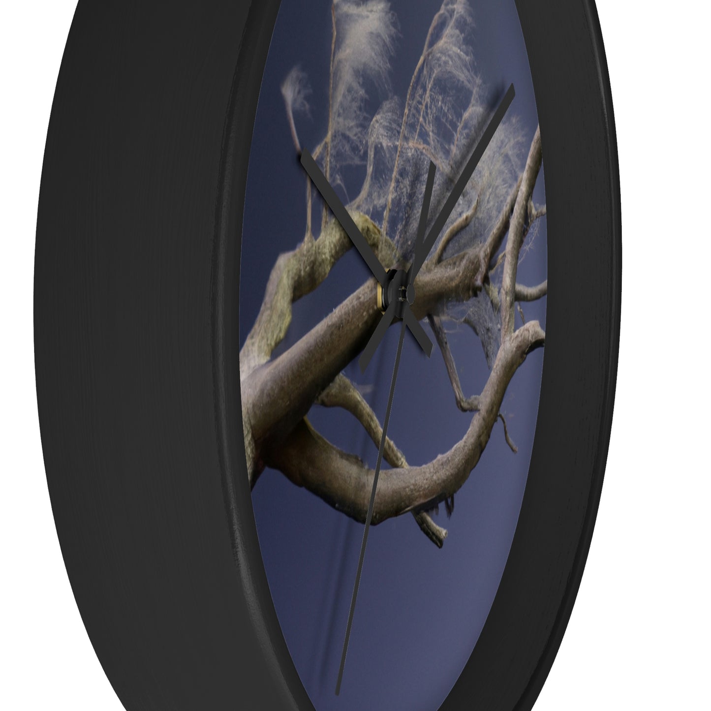 "Starry Winter Night" - The Alien Wall Clock