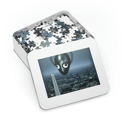 "A Distant Spark: An Alien's Search for Sanctuary in the City." - The Alien Jigsaw Puzzle