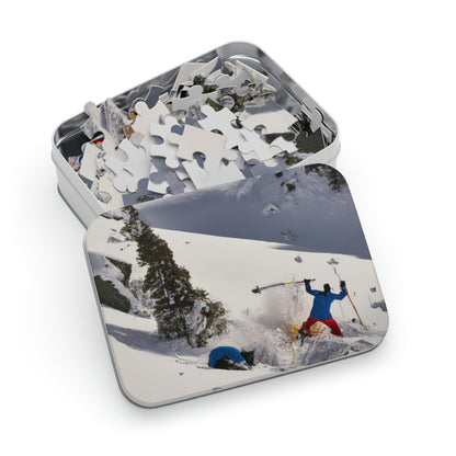 "Avalanche Avalanche: A Spontaneous Ski Trip Gone Wrong" - The Alien Jigsaw Puzzle